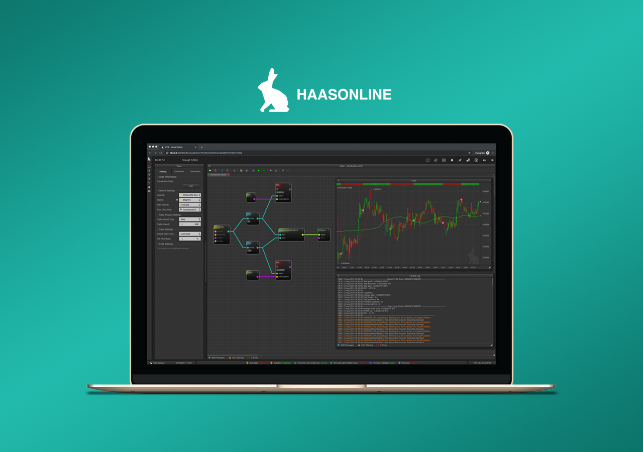 HaasOnline - Create Crypto Algorithms Without Coding