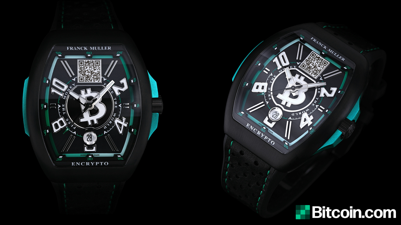 Bitcoin.com Reveals Limited Edition Bitcoin Cash Wristwatch Crafted by Luxury Watchmaker Franck Muller